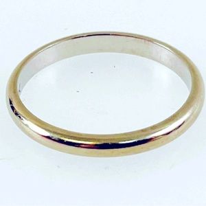 Fine 14K Yellow Gold Wedding Band Ring Size 6